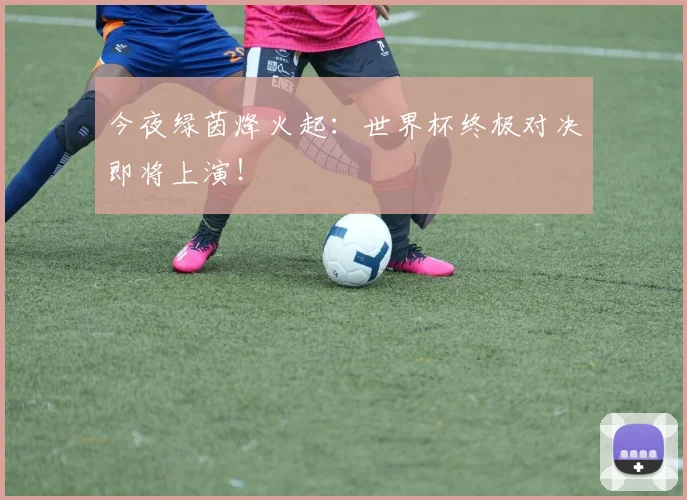 今夜绿茵烽火起：世界杯终极对决即将上演！